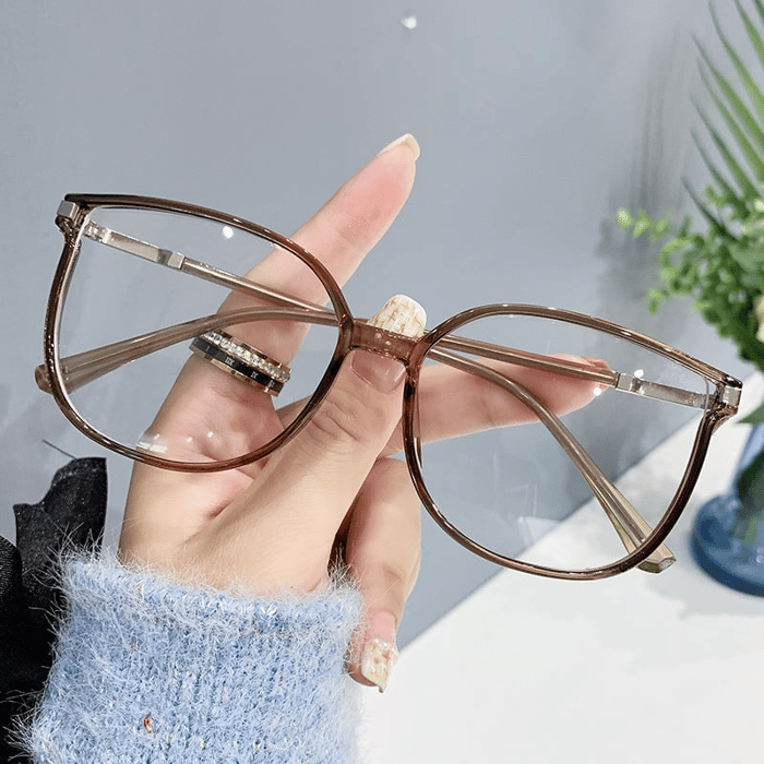 🎁Perfect Cadeau🥳Modieuze groot montuur HD anti-blauw licht bril👓