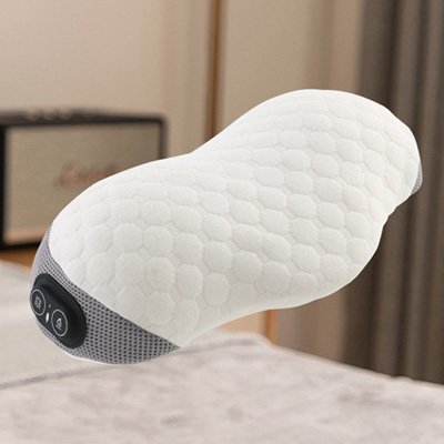 Breathable Memory Foam Heated Vibrating Neck Massager