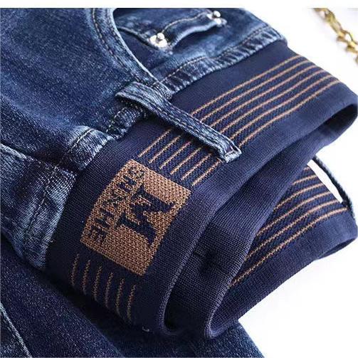 Cadeaukeuze - Elastische jeans met hoge taille