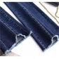 Cadeaukeuze - Elastische jeans met hoge taille