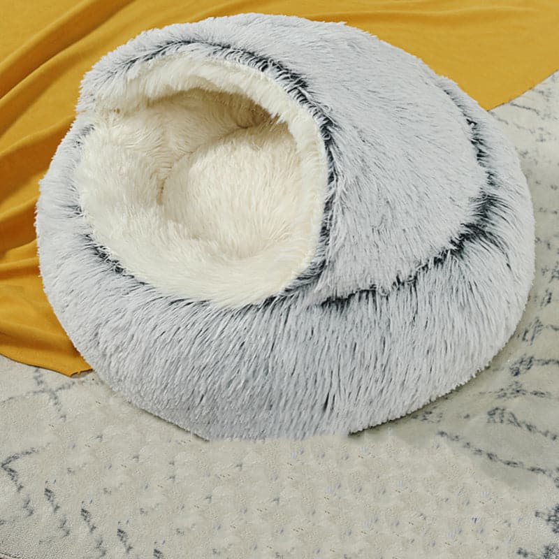 🔥New Year Sale🔥Pluche bed voor honden en katten - Gezellig pluchen nest