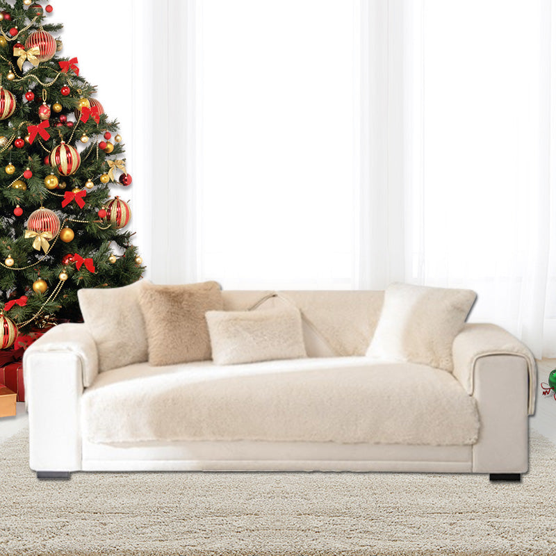 [Beste Cadeau] Luxe Imitatie Nertsenbont Sofa Kussen